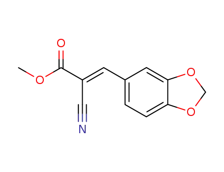 (E)-methyl-3-(benzo[d][1,3]dioxol-5-yl)-2-cyanoacrylate