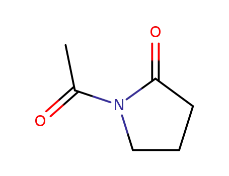 Molecular Structure of 932-17-2 (1-ACETYL-2-PYRROLIDONE)