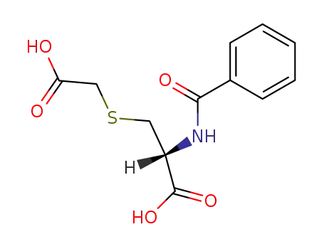 N-benzoyl-S-carboxymethyl-L-cysteine