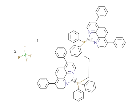 [Ag2(4,7-diphenyl-1,10-phenanthroline)2(μ-1,3-bis(diphenylphosphino)propane)](BF4)2