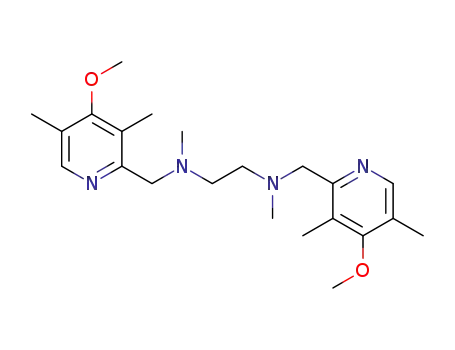 N,N′‑dimethyl‑N,N′‑bis(4‑methoxy‑3,5‑dimethylpyridine‑2‑ylmethyl)‑1,2 diaminoethane
