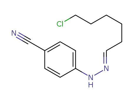 4-[(2E)-2-(6-chlorohexylidene)hydrazinyl]benzonitrile