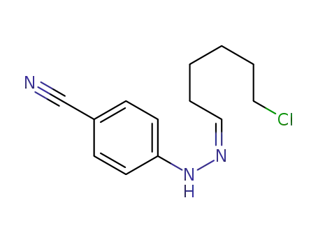 (Z)-4-(2-(6-chlorohexylidene)hydrazinyl)benzonitrile