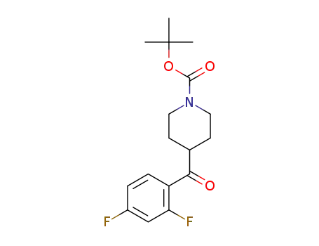 tert-butyl 4-(2,4-difluorobenzoyl)piperidine-1-carboxylate