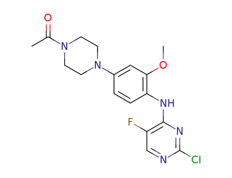 1-(4-(4-((2-chloro-5-fluoropyrimidin-4-yl)amino)-3-methoxyphenyl)piperazin-1-yl)ethanone