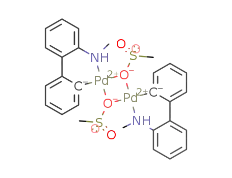 (2′-methylamino-1,1′-biphenyl-2-yl)methanesulfonatopalladium(II) dimer