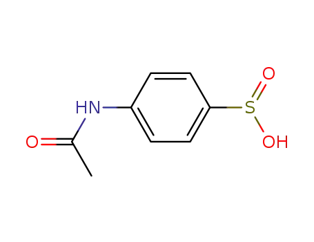 Molecular Structure of 710-24-7 (P-ACETAMIDOBENZENESULFINIC ACID)