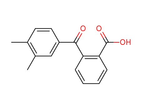 Molecular Structure of 2159-42-4 (2-(3,4-DIMETHYLBENZOYL)BENZOIC ACID)