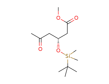(R)-methyl 3-(tert-butyldimethylsilyloxy)-5-oxohexanoate