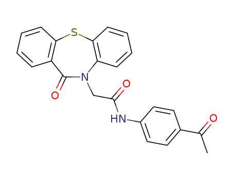 2-(11-oxodibenzo[b,f][1,4]thiazepin-10(11H)-yl)-N-(4-acetylphenyl)acetamide