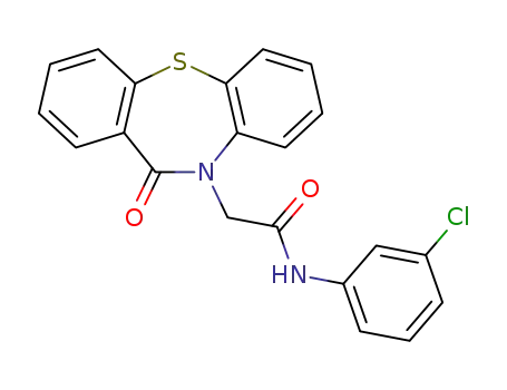 2-(11-oxodibenzo[b,f][1,4]thiazepin-10(11H)-yl)-N-(3-chlorophenyl)acetamide