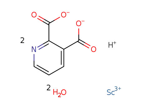 [Sc(2,3-pyridinedicarboxylate)(Hpydc)(H2O)]·H2O