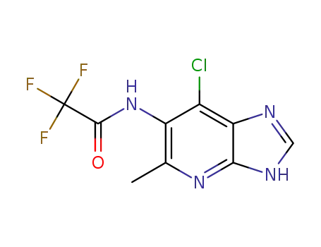 2,2,2-trifluoro-N-(7-chloro-5-methyl-3H-imidazo[4,5-b]pyridin-6-yl)acetamide