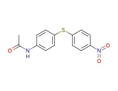 Acetamide,N-[4-[(4-nitrophenyl)thio]phenyl]- cas  7467-51-8