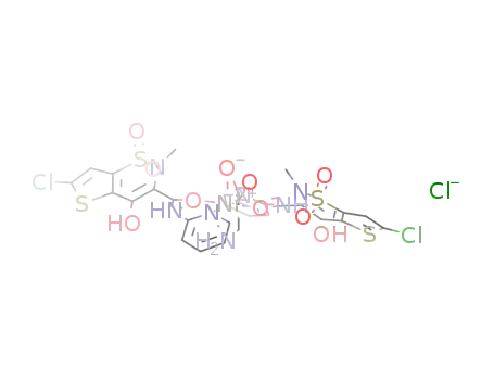 [Ni(lornoxicam)2(glycine)]Cl