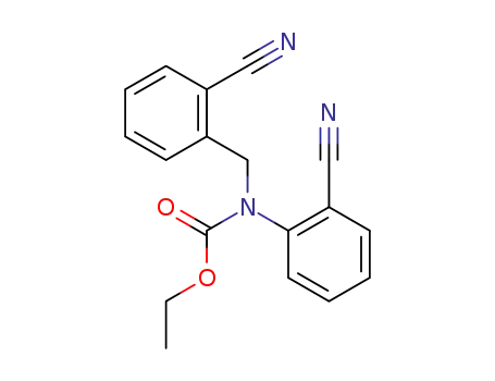 ethyl (2-cyanobenzyl)(2-cyanophenyl)carbamate