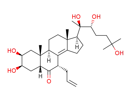 (20R,22R)-7α-allyl-2β,3β,20,22,25-pentahydroxy-5β-cholest-8(14)-en-6-one