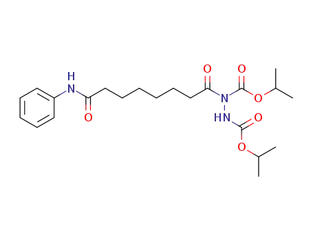 diisopropyl 1-(8-oxo-8-(phenylamino)octanoyl)hydrazine-1,2-dicarboxylate