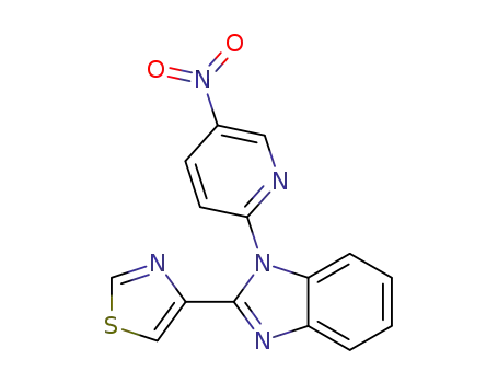4-(1-(5-nitropyridin-2-yl )-1H-benzo[d]imidazol-2-yl)thiazole