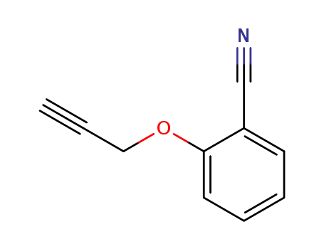 Molecular Structure of 65211-56-5 (Benzonitrile, 2-(2-propynyloxy)-)