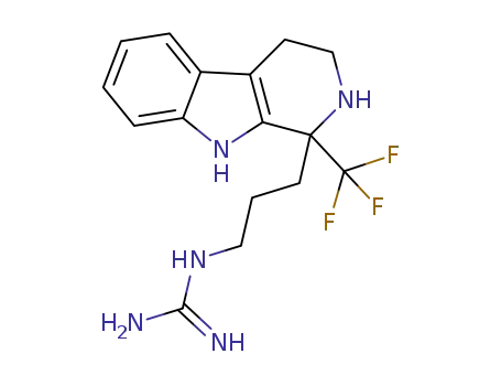 1-(3-(1-(trifluoromethyl)-2,3,4,9-tetrahydro-1H-pyrido[3,4-b]indol-1-yl)propyl)guanidine
