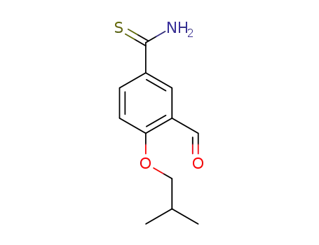 3-formyl-4-isobutoxythiobenzamide