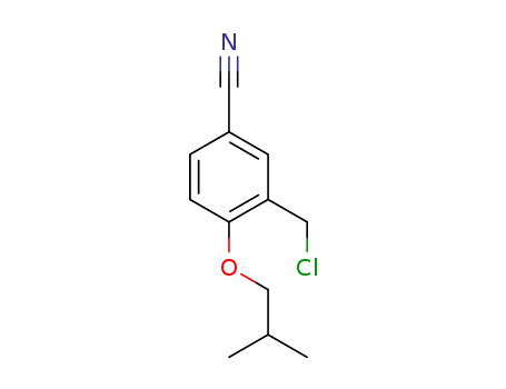 3-chloromethyl-4-isobutoxybenzonitrile
