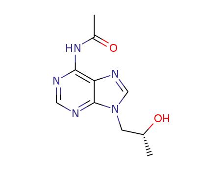 (R)-6-acetyl-9-(2-hydroxypropyl)adenine