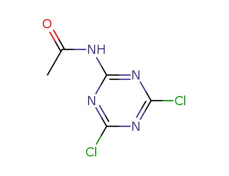 2-acetamido-4,6-dichloro-1,3,5-triazine