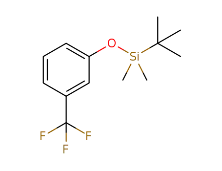 tert-butyl-di-methyl(3-(trifluoromethyl)phenoxy)silane