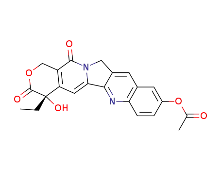 (S)-9-acetoxy-4-ethyl-4-hydroxy-1,12-dihydro-4H-pyrano[3',4':6,7]indolizino[1,2-b]quinoline-3,14-dione