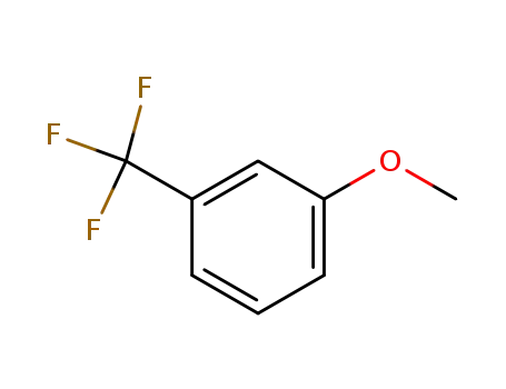Molecular Structure of 454-90-0 (3-(Trifluoromethyl)anisole)