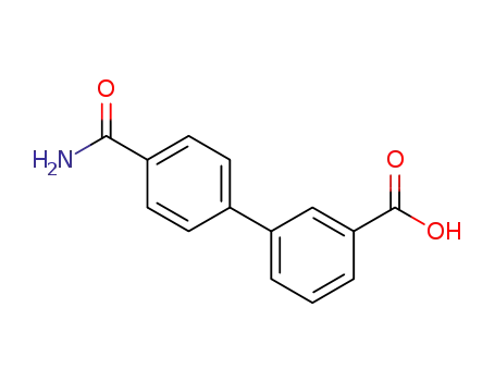 3-(4'-aminocarbonylphenyl)benzoic acid