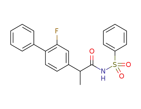 2-(2-fluorobiphen-4-yl)-N-(phenylsulfonyl)propionamide