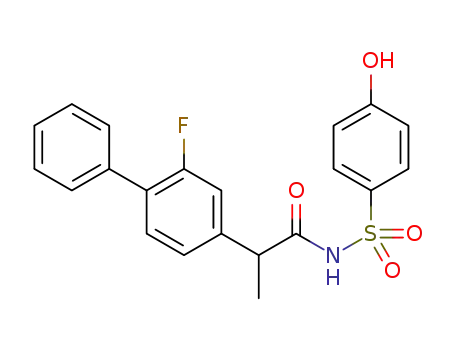 2-(2-fluorobiphen-4-yl)-N-(4-hydroxyphenylsulfonyl)propionamide