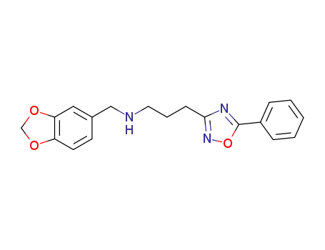 N-(1,3-benzodioxol-5-ylmethyl)-3-(5-phenyl-1,2,4-oxadiazol-3-yl)propan-1-amine