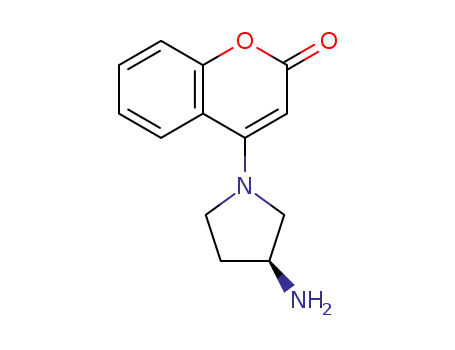 (S)-4-(3-aminopyrrolidin-1-yl)coumarin