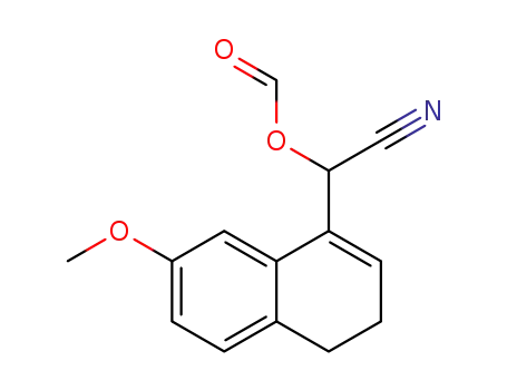 1-cyano-1-(7-methoxy-3,4-dihydro-1-naphthyl)methanol formate