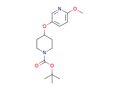 tert-butyl 4-((6-methoxypyridin-3-yl)oxy)piperidine-1-carboxylate