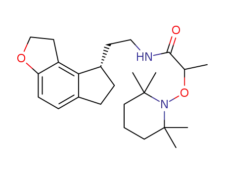 N-(2-((S)-1,6,7,8-tetrahydro-2H-indeno[5,4-b]furan-8-yl)ethyl)-2-((2,2,6,6-tetramethylpiperidin-1-yl)oxy)propanamide