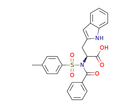 3-(1H-indol-2-yl)-2-[N-(4-methylbenzenesulfonyl)-1-phenylformamido]propanoic acid