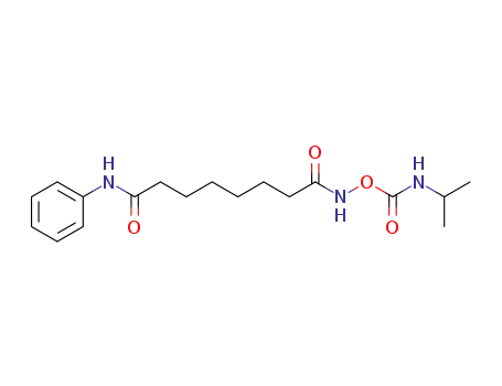 [(8-anilino-8-oxo-octanoyl)amino] N-isopropylcarbamate