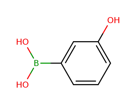 Molecular Structure of 87199-18-6 (3-Hydroxyphenylboronic acid)