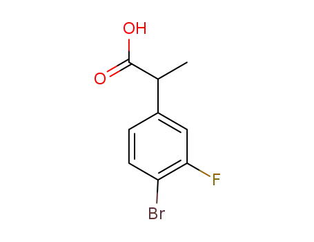 4-bromo-3-fluoro α-methylphenylacetic acid