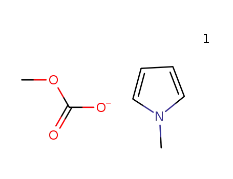 N-methylpyrrollium monomethyl carbonate salt