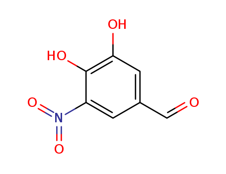 116313-85-0,3-Nitro-4,5-dihydroxybenzaldehyde,3,4-Dihydroxy-5-nitrobenzaldehyde;Benzaldehyde, 3,4-dihydroxy-5-nitro-;BRN 3283877;