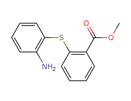 Benzoic acid, 2-[(2-aminophenyl)thio]-, methyl ester