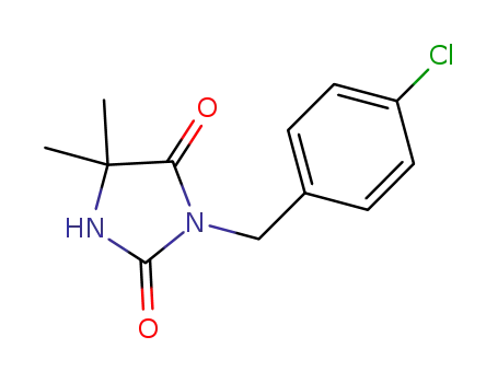 3-(4-chlorobenzyl)-5,5-dimethylimidazolidine-2,4-dione