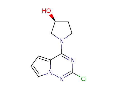 (S)-1-(2-chloropyrrolo[2,1-f][1,2,4]triazin-4-yl)pyrrolidin-3-ol