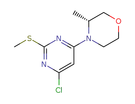 (3R)-4-[6-chloro-2-(methylsulfanyl)pyrimidin-4-yl]-3-methylmorpholine